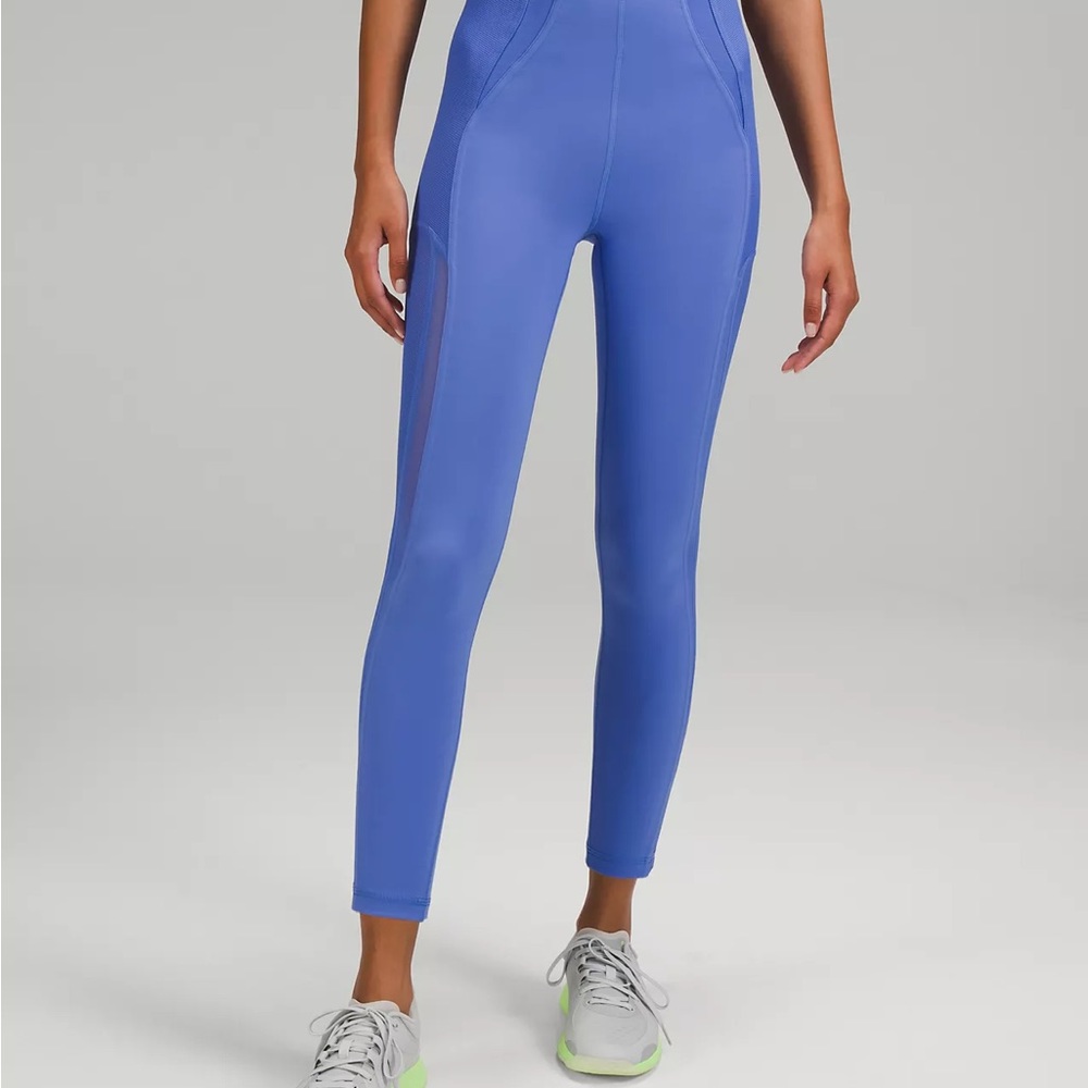 Lululemon Evelyn and mesh training tight